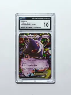 (CGC-10) Gengar EX 34/119 Phantom Forces Pokemon TCG - Image 1