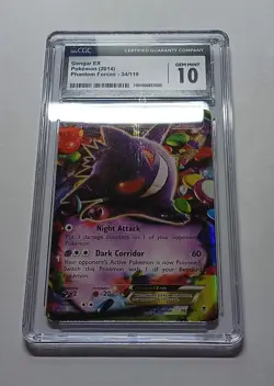 (CGC-10) Gengar EX 34/119 Phantom Forces Pokemon TCG - Image 2