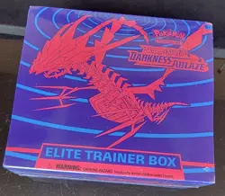 Pokemon TCG - Sword Shield Darkness Ablaze - Elite Trainer Box ETB - Sealed New - Image 1