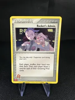 Rocket's Admin 025/034, CLC Classic Collection, Holo, Pokemon, NM - Image 1