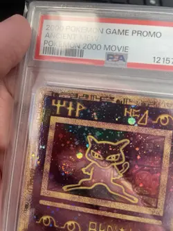 Ancient Mew 2000 Pokemon Movie Promo Holo Rare holo swirl - Image 4