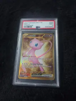 PSA 9 MEW EX SCARLET AND VIOLET 151 #205 HYPER POKEMON 2023 ENGLISH - Image 1