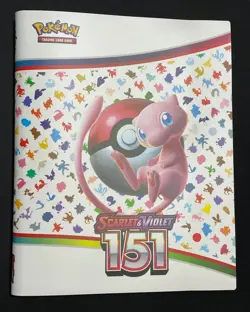 Pokemon 151 Mew Binder - Barely Used (like new) - Image 1
