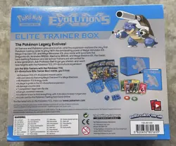 Sealed Pokemon XY Evolutions Blastoise Elite Trainer Box with Acrylic Case - Image 3
