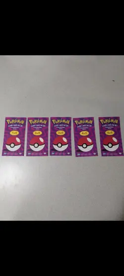 UNOPENED -2000 Pokemon Topps Chrome Animation Edition Series 2 Full Artset NEW - Image 2