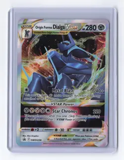 Pokemon Origin Forme Dialga VSTAR SWSH256 Sword & Shield BLACK STAR PROMO - Image 1