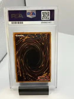 2007 Yugioh Magic Formula Secret Rare 1st Edition GLAS-EN093 PSA 8 NM-MT - Image 4