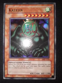 Yu-Gi-Oh! Kazejin, MRD-E026, Super Rare, 2. Edition, Englisch, Good - Image 2