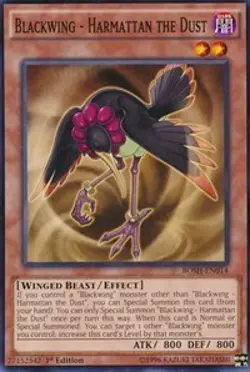Breakers of Shadow #BOSH-EN014 Blackwing -Harmattan the Dust UN - Image 1