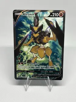 KLEAVOR V SWSH248 Full Art Black Star Promo Sword Shield Pokemon Card NM - Image 1