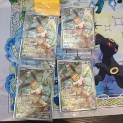 Eevee 173 Sv: Scarlet & Violet Promo Cards Holo Lot Of 4 SEALED - Image 1