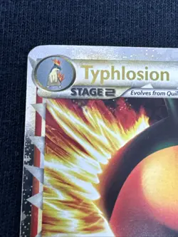 Pokemon TCG Typhlosion Prime 110/123 HeartGold SoulSilver Holo Card MP - Image 3