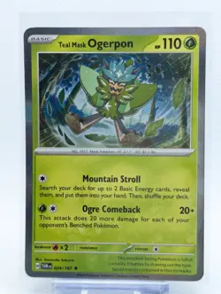 Pokemon TCG Twilight Masquerade - Complete Holo Rare Set - All 16 Cards Bundle - Image 5