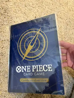 One Piece Card Game - Certificate of Our Crew Oversized Luffy 1/1000 - Image 4