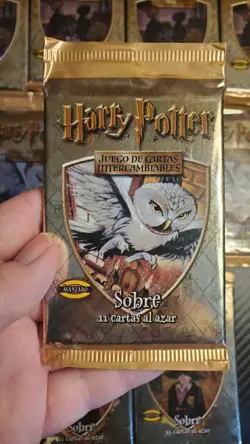 Harry Potter Trading Card Game Spa Booster Packs Lot of 12 New/Sealed WOTC 2001 - Image 1