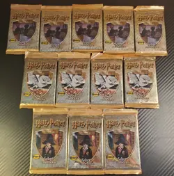 Harry Potter Trading Card Game Spa Booster Packs Lot of 12 New/Sealed WOTC 2001 - Image 4