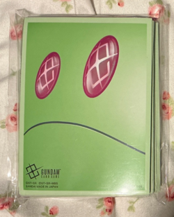 Gundam Card Game Bandai Fest Exclusive Haro Sleeves Brand New Sealed - Image 1
