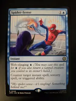 Spider-Sense NM Marvel's Spider-Man MTG FREE SHIPPING - Image 1