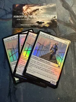 Seeker of the Way x4 4x 4 Playset Foil - Double Masters 2022 - 2X2 - Image 1