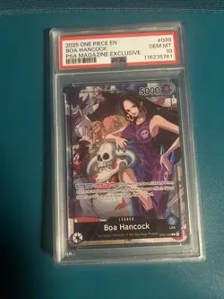 PSA 10 Boa Hancock (2025 PSA Magazine Promo) OP07-038 One Piece Promo - Image 1
