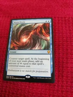 Magic The Gathering Mana Drain Commander Legends Regular - Image 1