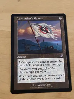 MTG Time Spiral Remastered - Vanquisher's Banner - NM Retro Frame - Image 1