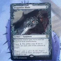 Dragonfire Blade (Showcase) Tarkir: Dragonstorm Regular - Image 1