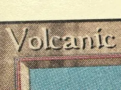 Volcanic Island - Magic The Gathering - Dual Land - Revised - English - Played - Image 5