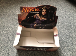 Mtg Scourge Empty Booster Box Innistrad French Display Opened - Image 1