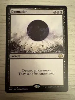 Magic the Gathering - Damnation - Double Masters 2022 - NM/Unplayed - Image 1