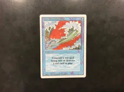 MTG Magic: The Gathering - Revised - Blue Elemental Blast - Image 1