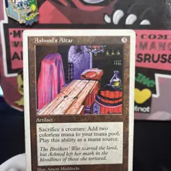 MTG Ashnod's Altar 5th Edition HP Regular Vintage Old School Magic - Image 3