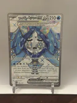 Wellspring Mask Ogerpon ex - 194/167 Ultra Rare Holo NM Pokemon SV06: Twilight M - Image 1