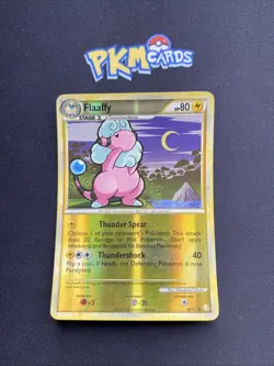 Pokemon TCG Flaaffy Heartgold & Soulsilver 42/123 Reverse Holo MP. - Image 1