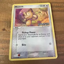Meowth 77/113 Reverse Holo EX Delta Species 2005 Pokemon TCG - Image 3