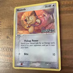 Meowth 77/113 Reverse Holo EX Delta Species 2005 Pokemon TCG - Image 4