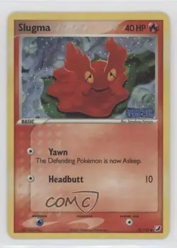 Slugma Reverse Foil Pokemon EX Unseen Forces #73 2005 - Image 1