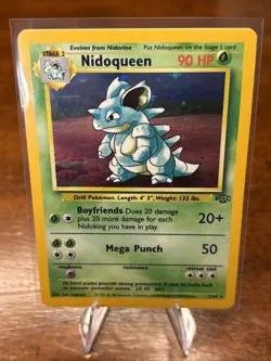 Pokemon TCG Nidoqueen Holo Rare Unlimited Jungle 7/64 - Image 3