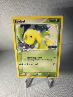 Pokemon Bayleef 35/115 Ex Unseen Forces Stamped Holo Light Play - Image 1