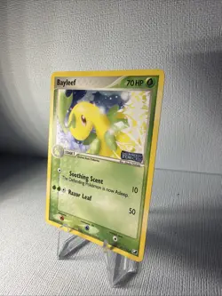 Pokemon Bayleef 35/115 Ex Unseen Forces Stamped Holo Light Play - Image 2