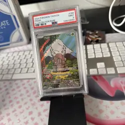 2024 POKEMON TWM EN-TWILIGHT MASQUERADE ILLUSTRATION RARE #168 PINSIR PSA 9 - Image 3