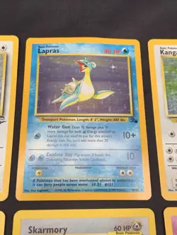Vintage Pokemon TCG Holo Rare lot Neo Genesis, Jungle, Base Set 2, Fossil MP/HP - Image 3