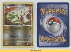 Larvitar Reverse Foil Pokemon Diamond & Pearl Mysterious Treasures #87 READ 2f4 - Image 3