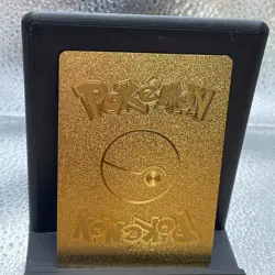 Corviknight Vmax Rainbow Gold Foil Fan Art Vinyl Collector Pokemon 171/163 P2 - Image 2