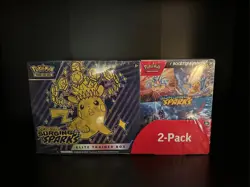 Pokemon Surging Sparks ETB + Booster Bundle Costco 2-pack [Sealed] - Image 1