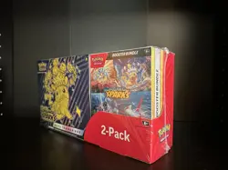 Pokemon Surging Sparks ETB + Booster Bundle Costco 2-pack [Sealed] - Image 2