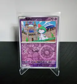 Pokemon TCG Ralts Scarlet & Violet Base Set 084/198 Reverse Holo Common - Image 1