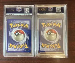 1999 POKEMON FOSSIL #39 / 53 PSYDUCK/MAGMAR PSA 9 GEM MINT - Image 2