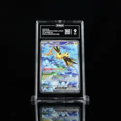Pokemon 151 ZAPDOS EX #202/165 Special Illustration Rare - TAG 9 Mint - Image 1