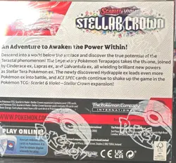 Pokemon TCG Stellar Crown Booster Box Factory Sealed Brand New 36 Packs! - Image 4